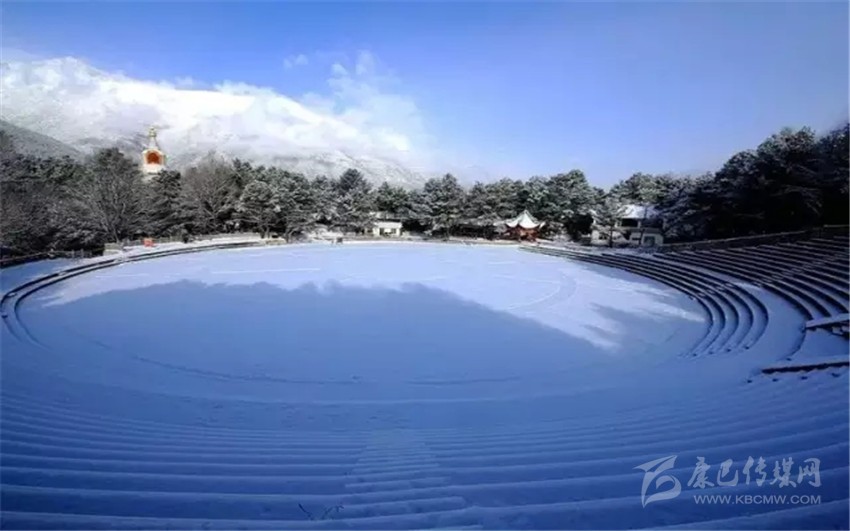 雪后跑馬山，不看就終身遺憾！