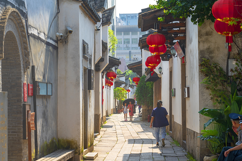 2019年6月28日，福州，三坊七巷風(fēng)光。