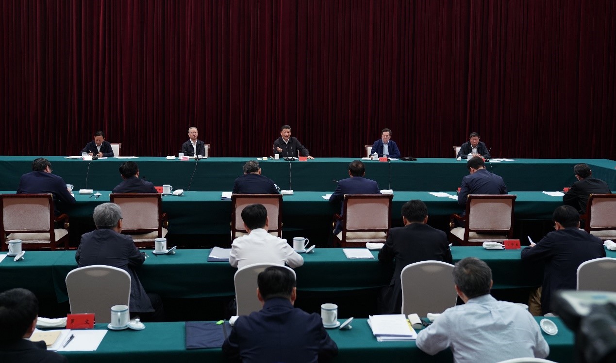 2019年5月20日至22日，中共中央總書記、國(guó)家主席、中央軍委主席習(xí)近平在江西考察，主持召開推動(dòng)中部地區(qū)崛起工作座談會(huì)并發(fā)表重要講話。新華社記者 謝環(huán)馳 攝 