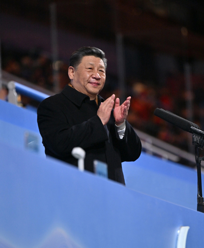 2022年3月4日晚，北京2022年冬殘奧會(huì)開幕式在國家體育場(chǎng)隆重舉行。習(xí)近平主席出席開幕式并宣布北京2022年冬殘奧會(huì)開幕。